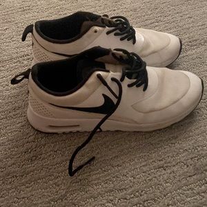 White Nike Running Sneakers